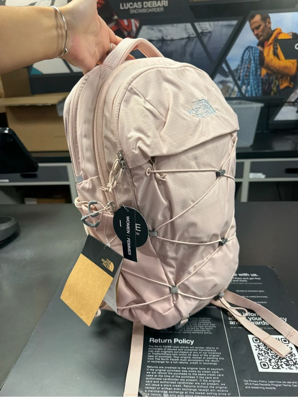 The North Face stylish pale